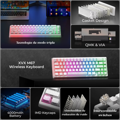 M67 Jadestone Mechanical Keyboard